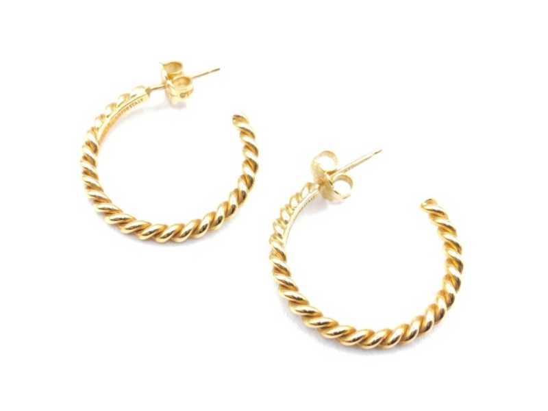 ティファニー買取　ツイストフープピアス